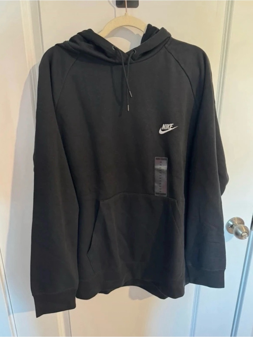 NWT Nike Women's Plus Size Essential Fleece Hoodie Black 3X CJ0409-010